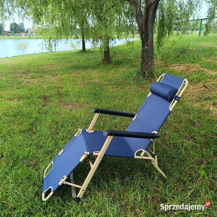 Leżak plażowy ogrodowy elden arta 3 pozycyjny Gostyń