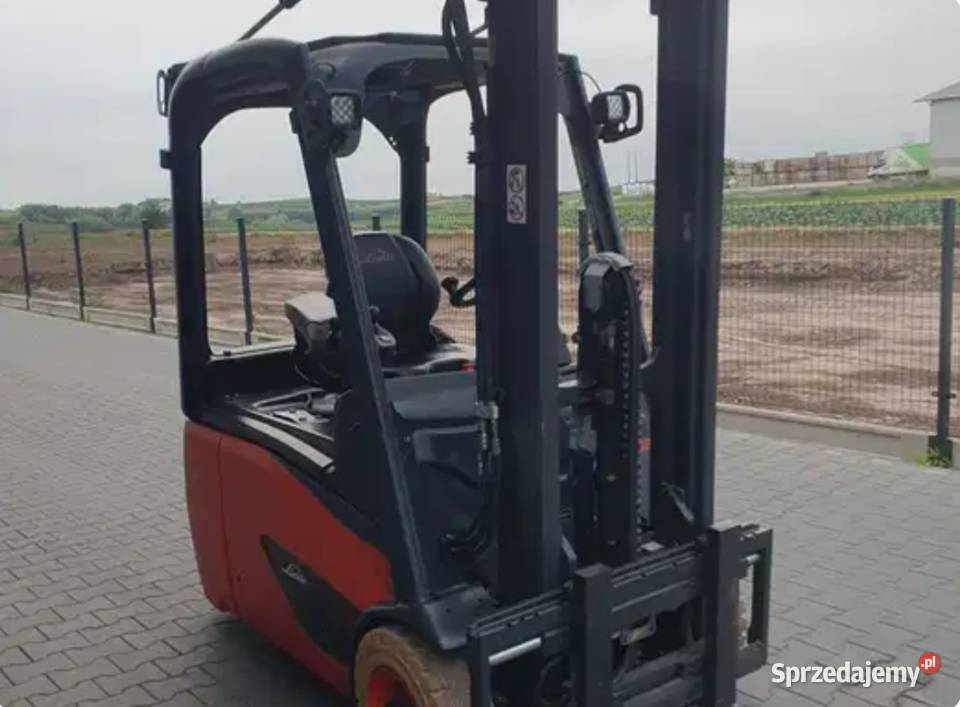 Wózek widłowy LINDE E16 Wolny SKOK 2019r E14 E18 elektryczny Proszowice