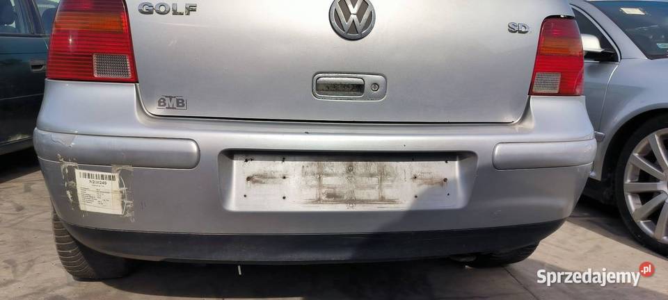 ZDERZAK TYŁ VOLKSWAGEN GOLF IV LA7W osobowe Części samochodowe kujawsko-pomorskie Lipno