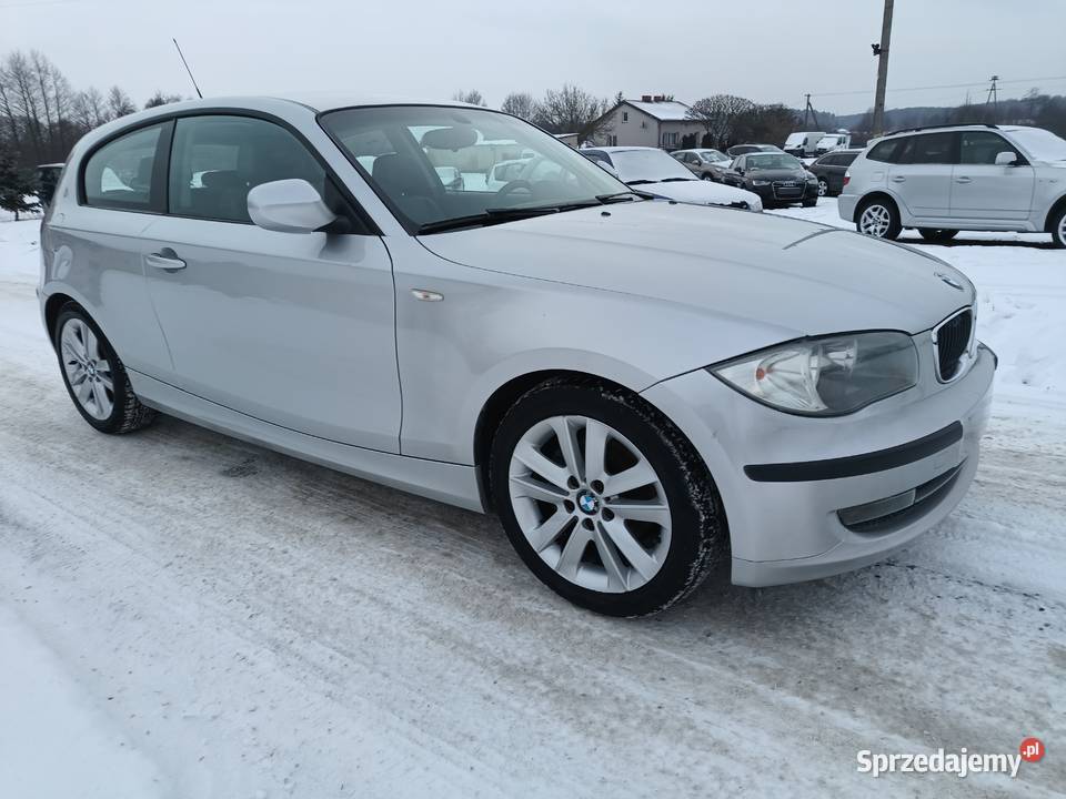 BMW 118i 20 143 6 biegów srebrny łódzkie Podkonice Miejskie