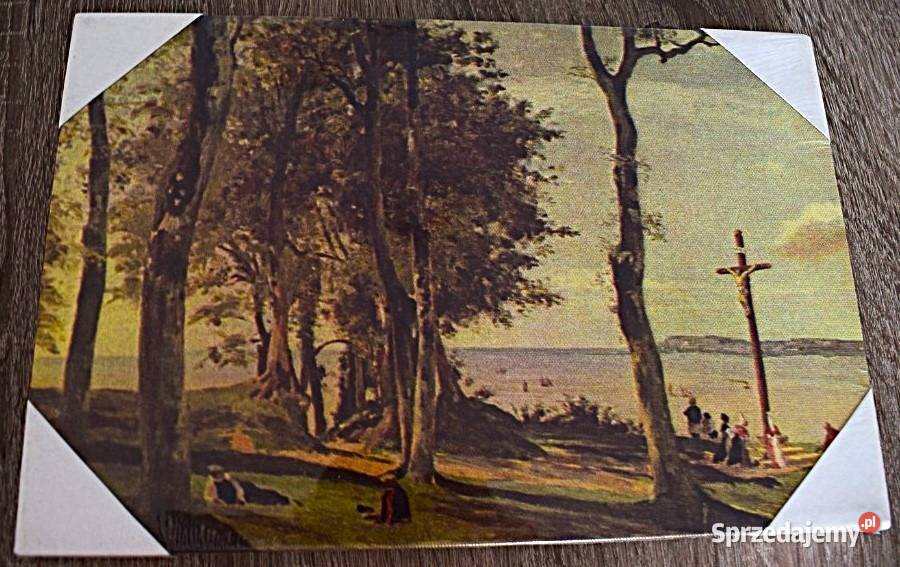 Kalwaria w Honfleur JeanaBaptistea 1830 Obrazki i obrazy Chełmno