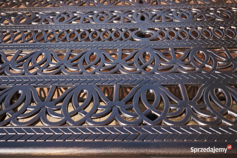 Duży stół ogrodowy aluminiowy 210 Breń