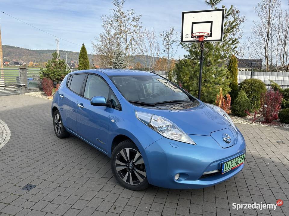Nissan Leaf Tekna poliftingowy pompa ciepła komputer pokładowy Wojcieszyce