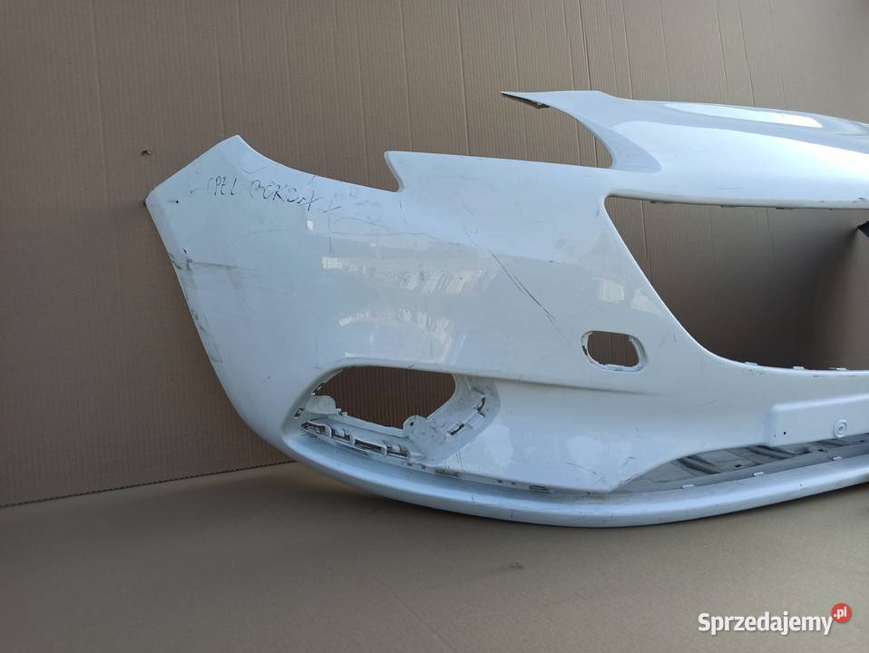 OPEL CORSA E ZDERZAK PRZÓD PRZEDNI ORYGINAŁ zderzaki Trzciel