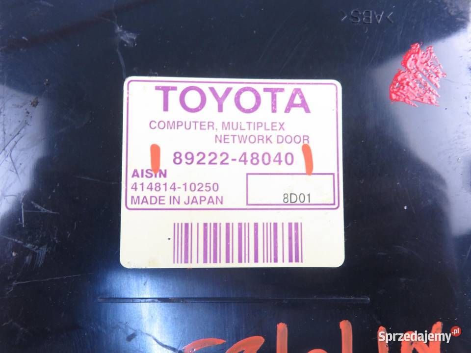 MODUŁ DRZWI LEXUS RX II 8922248040 sprzedam