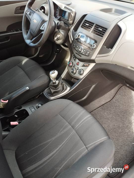 Chevrolet Aveo 14 benzyna 101 2012 bogata wersja śląskie Rybnik