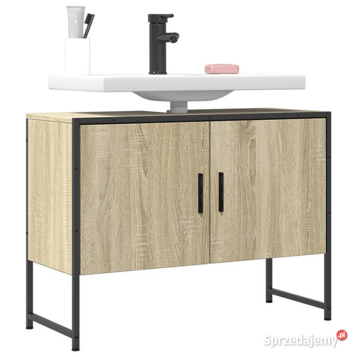 Szafka pod umywalkę dąb sonoma 80x33x60 WM842462 Warszawa