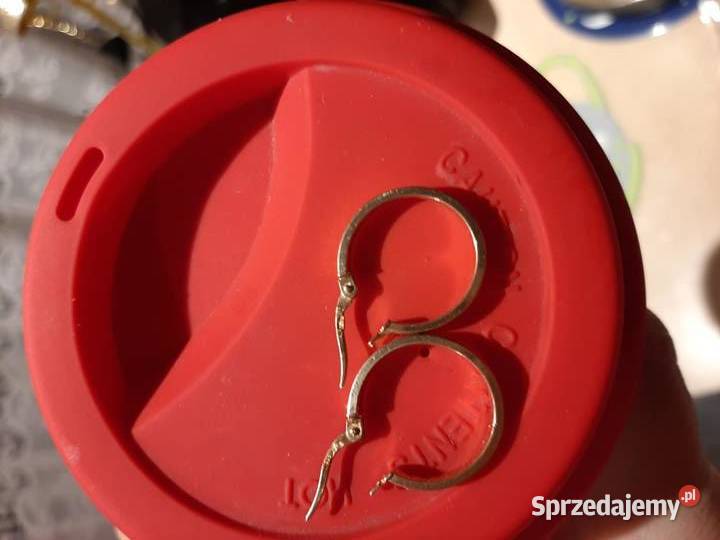 sliczne zlote koczyki 585 Limanowa