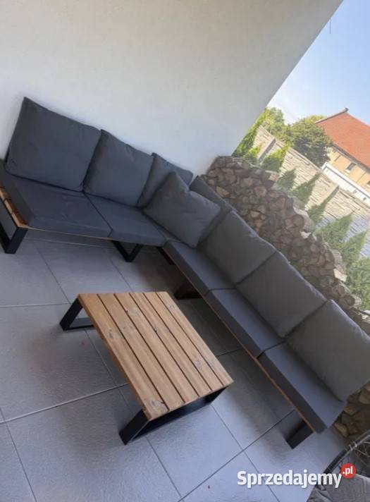 Nowoczesny narożnik ogrodowy Malin