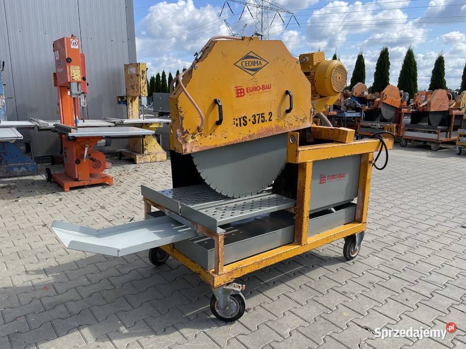Piła stolikowa CEDIMA CTS375 przecinarka do Ślesin