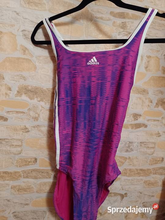 40L ADIDASGranatowo różowy strój kąpielowy Kraków