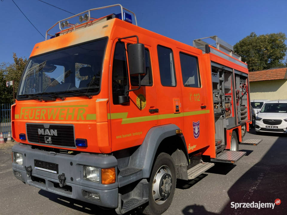 MAN MAN 15250 Straż pożarna gaśnicza 9osobowa dolnośląskie Syców