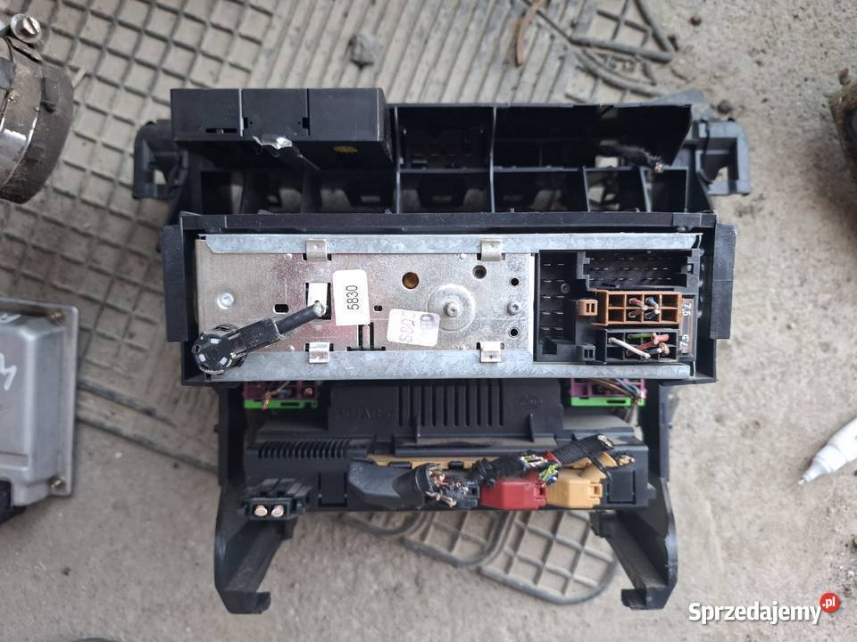 Panel Środkowy Radio Kompletny Audi A6 C5 Wisznice