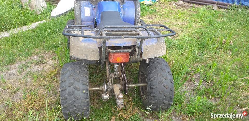 Quad 250 wyciągarka hak quad - ATV Bombardier