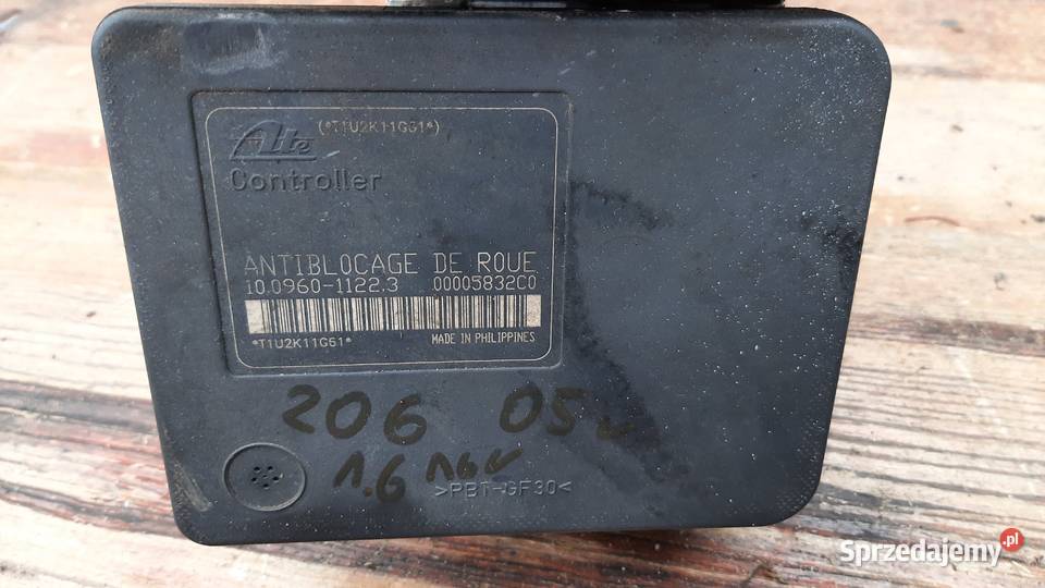 pompa sterownik ABS ESP peugeot 206 Korzeńsko