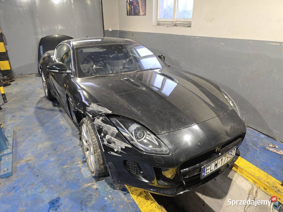 Jaguar Ftype uszkodzony Bedoń Przykościelny
