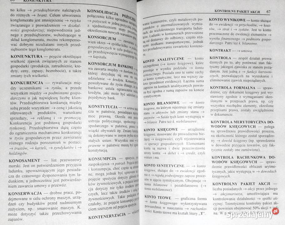 Szkolny słownik ekonomiczny Andrzej Komosa Chełm