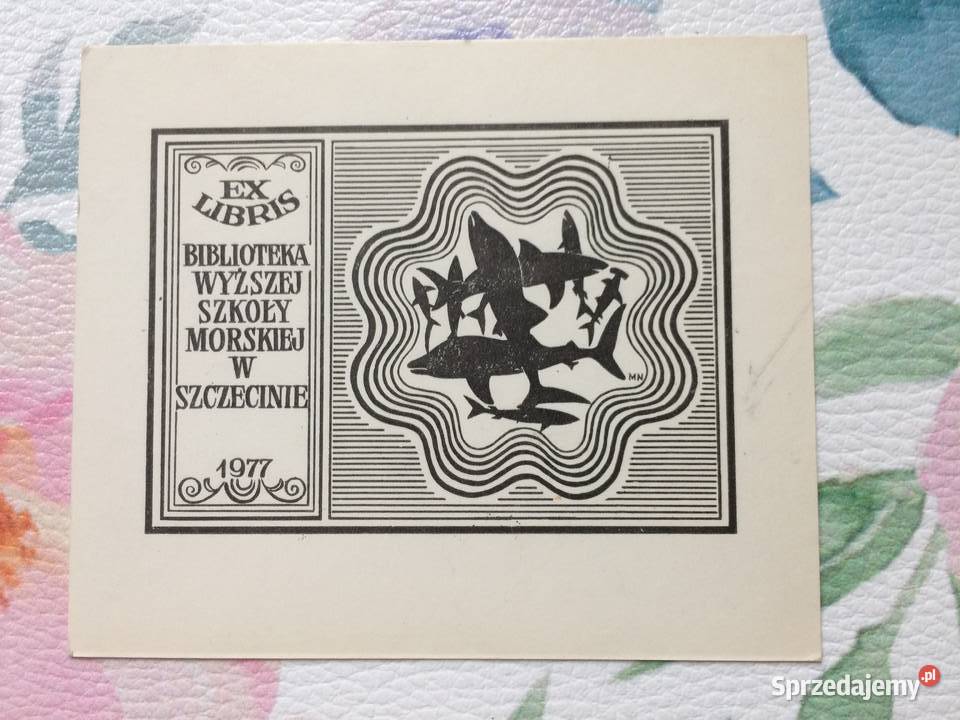 1207 Exlibrisy 5 zachodniopomorskie Szczecin sprzedam