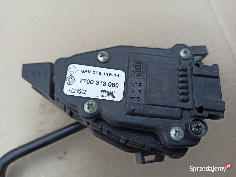 PEDAŁ GAZU TRAFIC VIVARO PRIMASTAR 0114 sprzedam