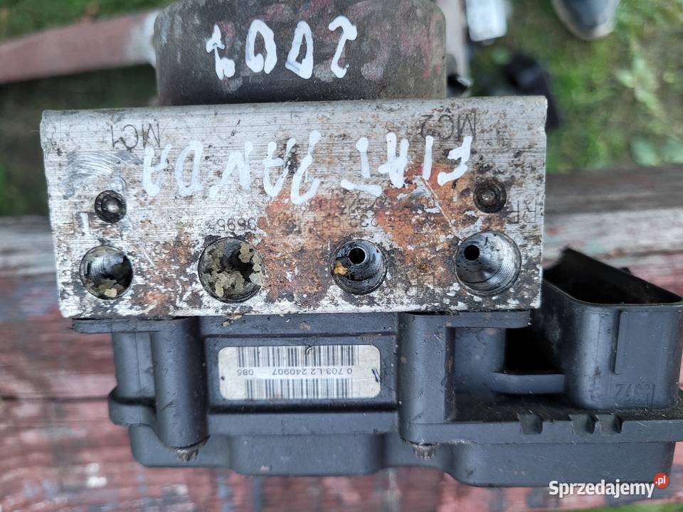 Pompa ABS fiat panda 2007 fiat 500 Rok produkcji 2007 podkarpackie Żołynia
