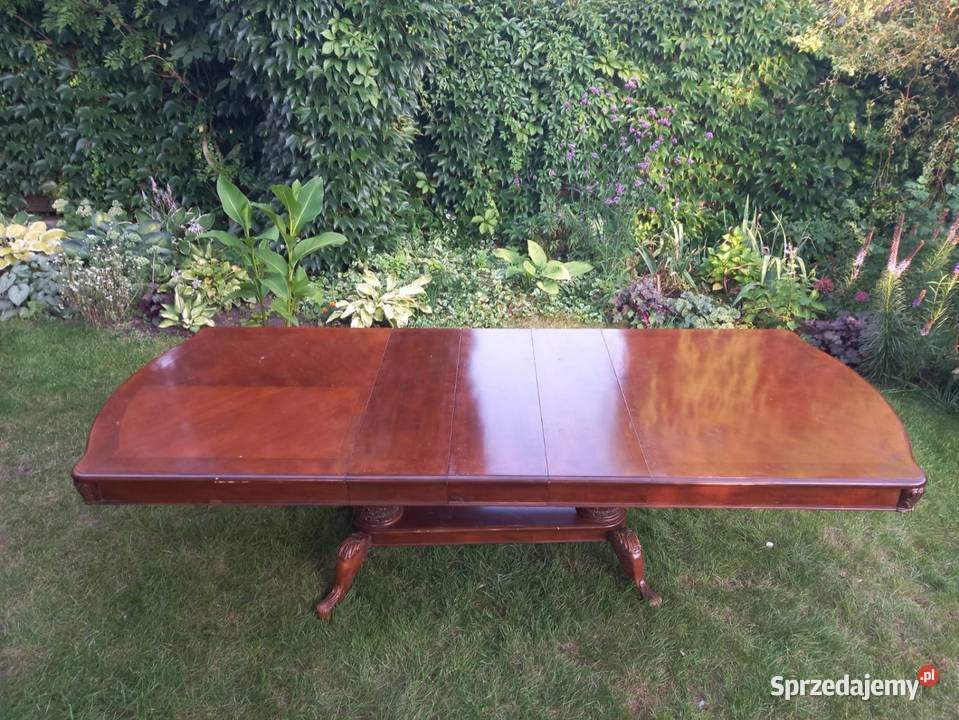 Eklektyczny stół z krzeslami Poznań