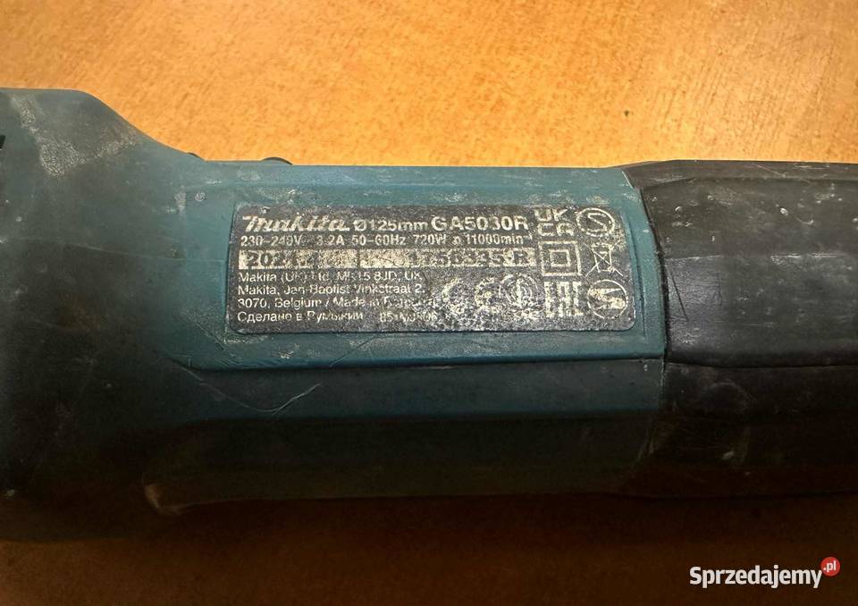 Szlifierka kątowa Makita GA5030R 720W Elbląg