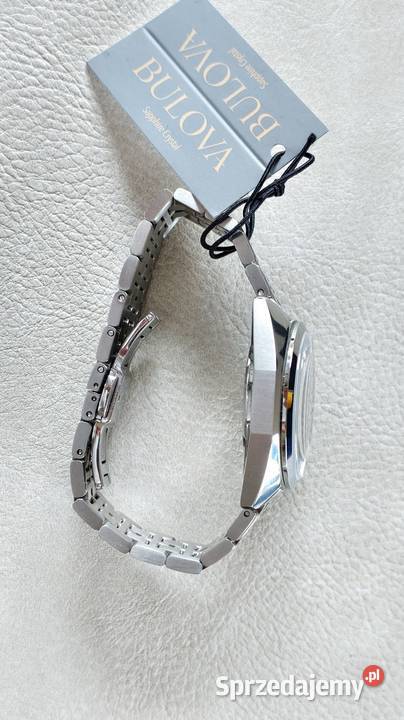 Zegarek męski Bulova 96B415 Jet Star srebrny sprzedam
