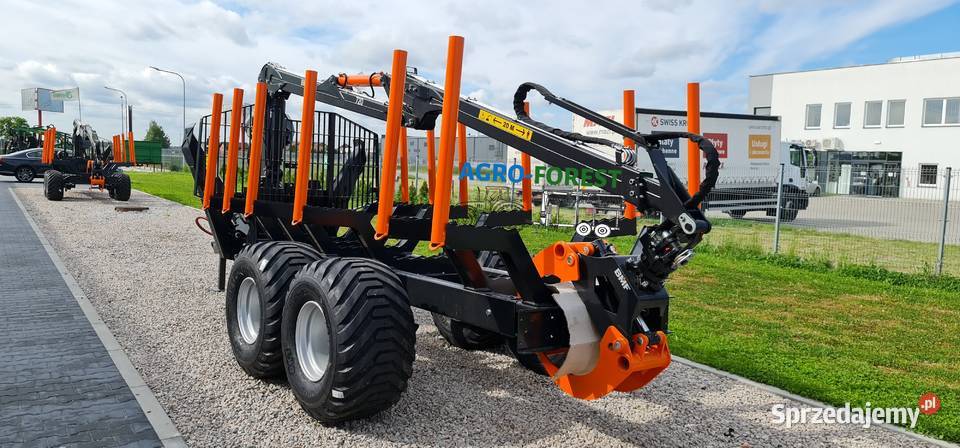 Nowa Przyczepa Leśna BMF 10T2Pro720 72m 6Par 10T