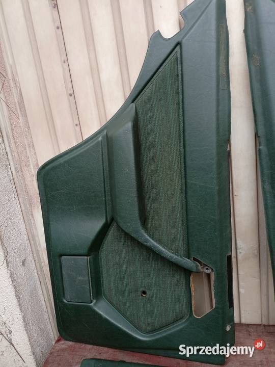 Mercedes W124 boczki drzwiowe zielone przedlift tapicerki samochodowe Wyposażenie wnętrza Skarżysko-Kamienna sprzedam