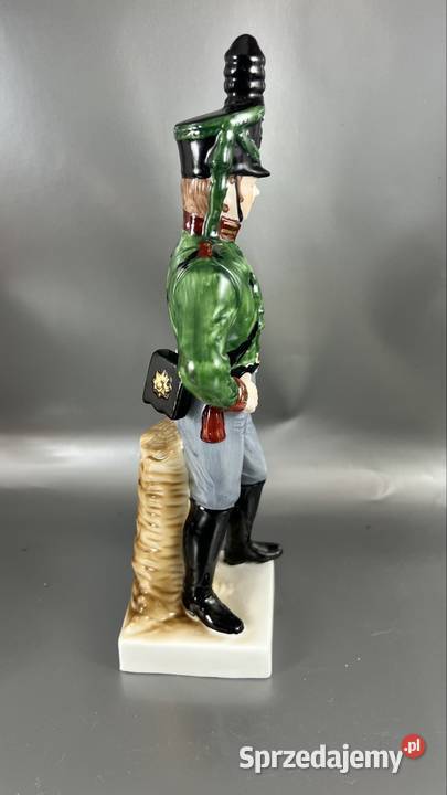 Porcelanowa figurka żołnierza Porcelana i szkło Zielona Góra sprzedam