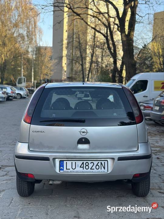 Opel Corsa C 2004 10b Salon Polska Lublin