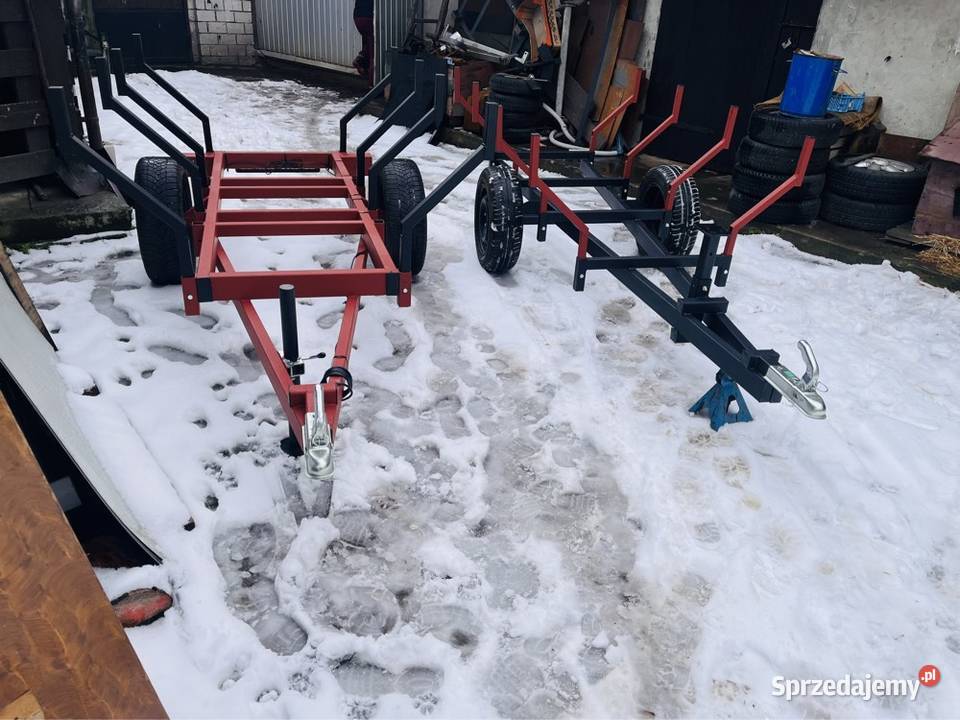 Przyczepa leśna ogrodnicza sadownicza ogrodowa