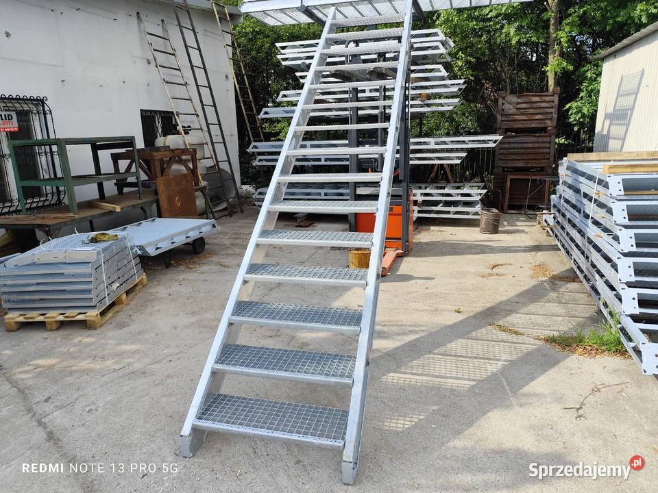 Schody metalowe wema wejście na 3m loft 15 Schody zewnętrzne Elżbieta