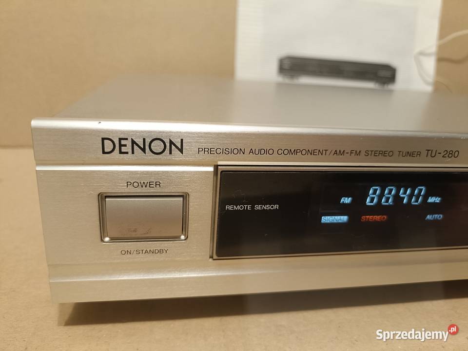DENON TU280 instrukcja Poznań