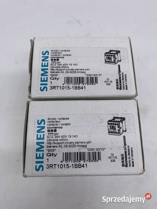 Siemens 3RT10151BB41 Stycznik Warszawa