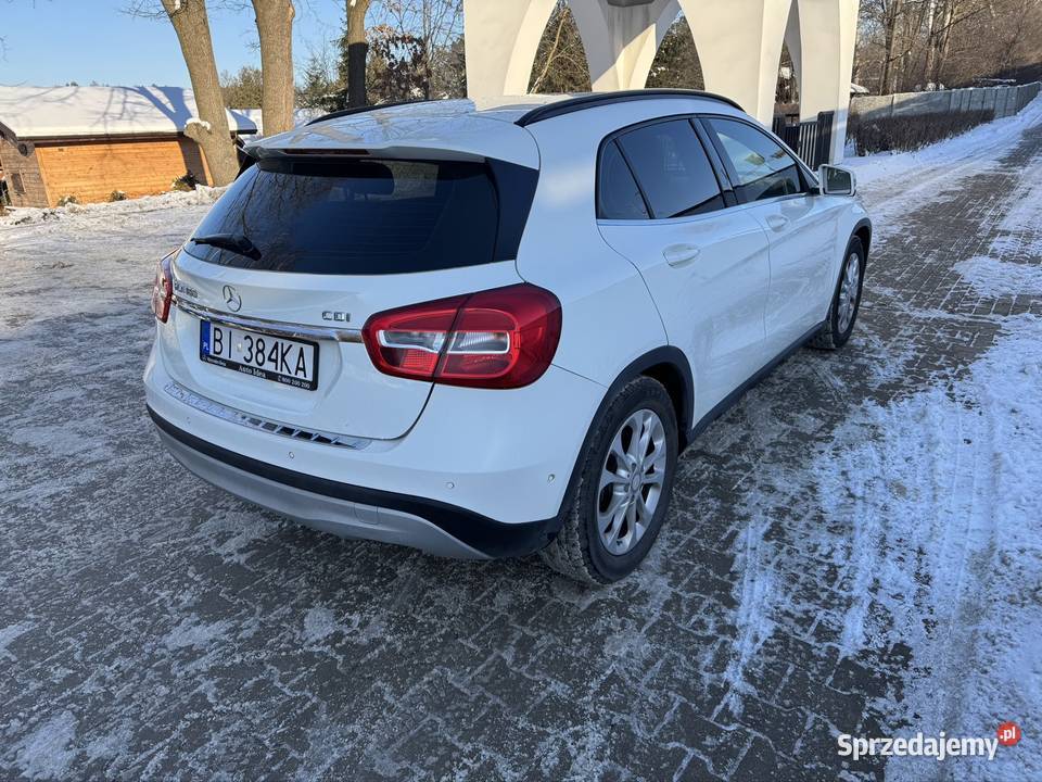 Mercedes GLA serwisowany bezwypadkowy Białystok