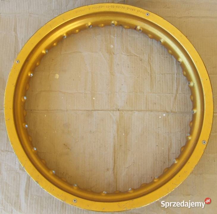 Obręcz aluminiowa AKRONT 27517 felga rafka 40 łódzkie Piotrków Trybunalski