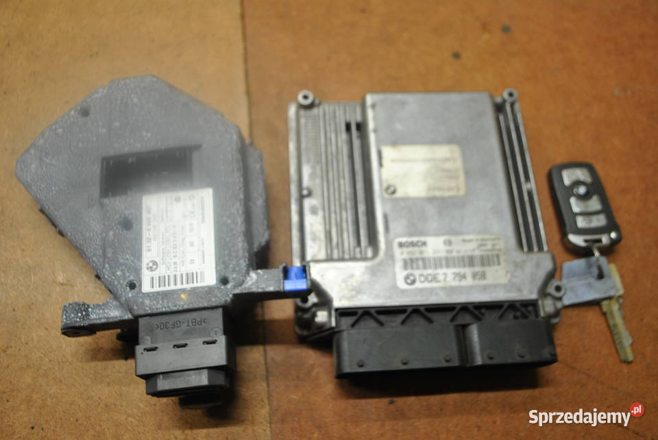 Zestaw startowy BMW E65 E66 Sterownik CAS pilot Poręba sprzedam