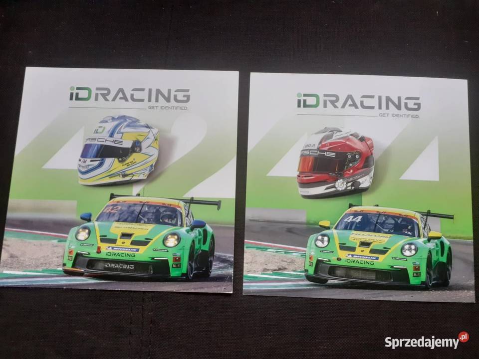 ID Racing Porschekarty z autografami Pozostałe Warszawa
