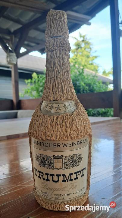Butelka Kolekcjonerska TRIUMPF Weinbrand Vintage Świecie