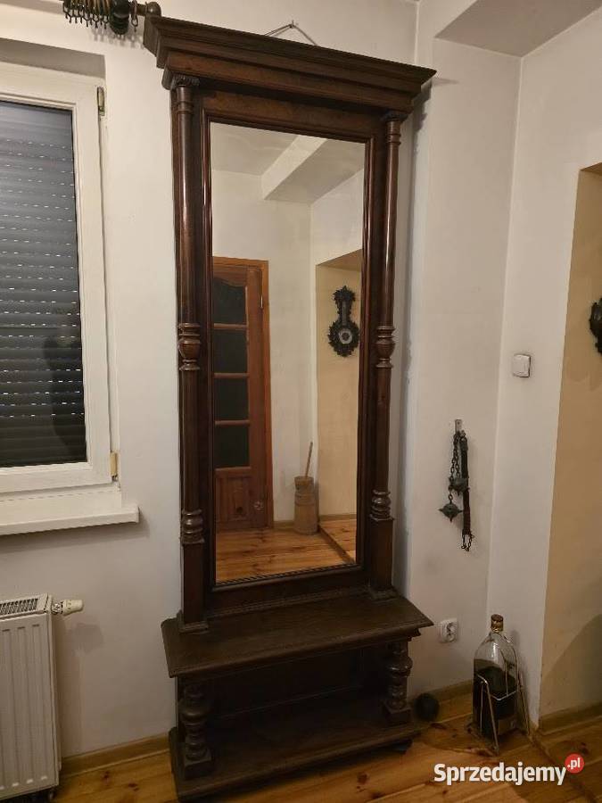 Lustro stojące z konsolą Tremo antyk