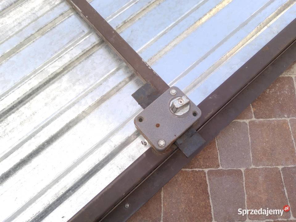 Drzwi garażowe brama podwójna dwuskrzydłowa Łódź