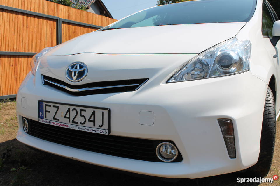 TOYOTA PRIUS PLUS HYBRYDA SKÓRY NAVI SUPER STAN 4/5 lubuskie Zielona Góra