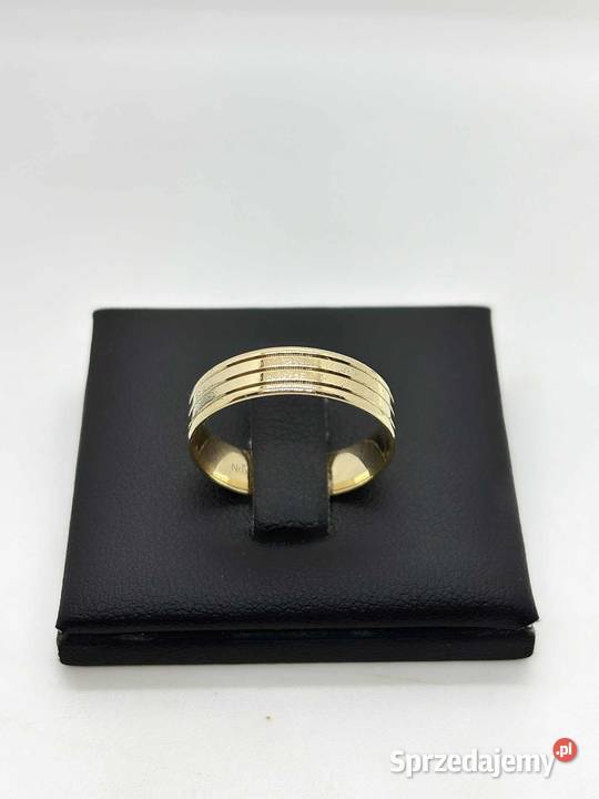 Złota Obrączka pr 585 305g Rozmiar 16 Elbląg