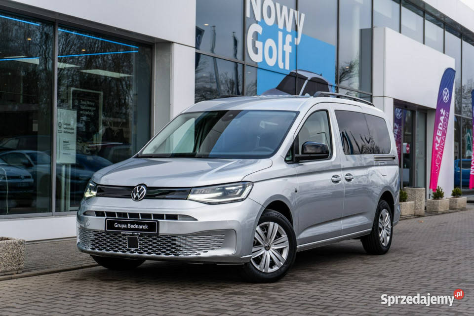 Volkswagen Caddy Maxi 20 TDI 102 2970 mm pełny VAT Łódź