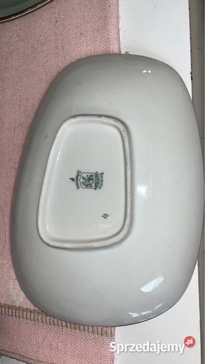 Patera Schumann Bavaria Biała porcelana Kwitnąca Gdańsk