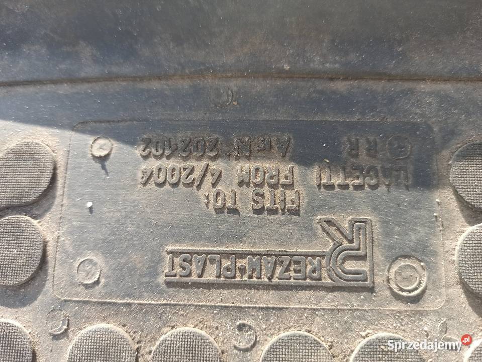 Chevrolet Lacetti wycieraczki gumowe korytka Pułtusk