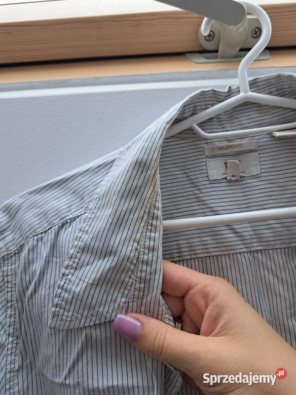 Koszula w paski Levis 100 bawełna M Trąbki Wielkie