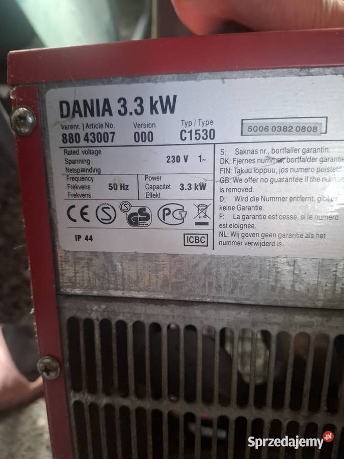 Nagrzewnica 33kw Grodzisk Mazowiecki