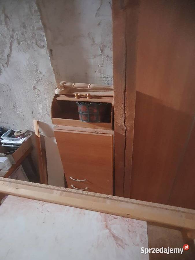 Stary Drewniany Chlebak Kuchnia Pojemnik